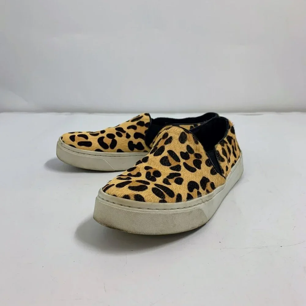 Steve Madden Womens Ecentrcl Brown Slip On Casual Shoes Sneakers Size 7‎